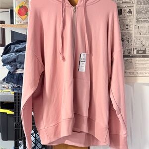 Time and Tru Women's Light Pink Hoodie
